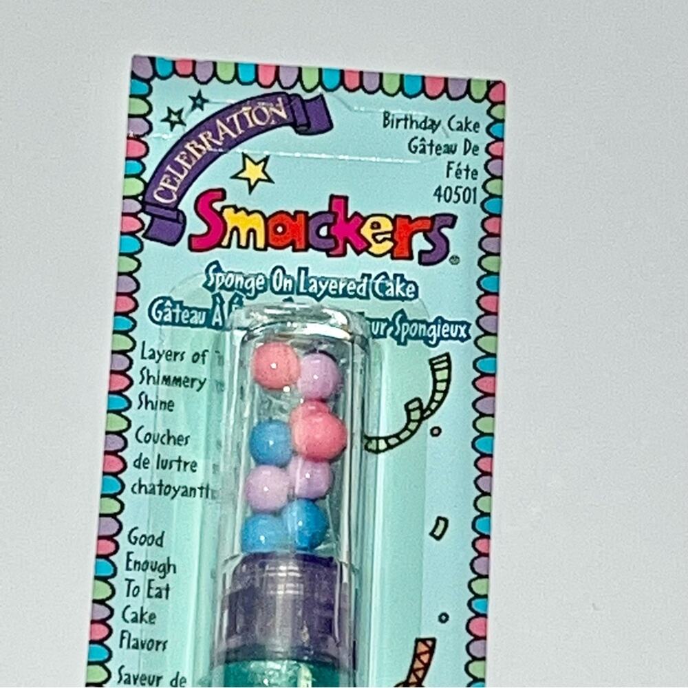 VTG RARE Y2k Bonne Bell Lip Smackers Sponge On Layered Birthday Cake Gloss - Picture 3 of 9